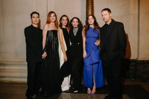 Jack McCollough, Hari Nef, Rebecca Hall, Molly Gordon and Lazaro Hernandez