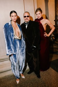 Juana Burga, Willy Chavarria and Valentina Sampaio