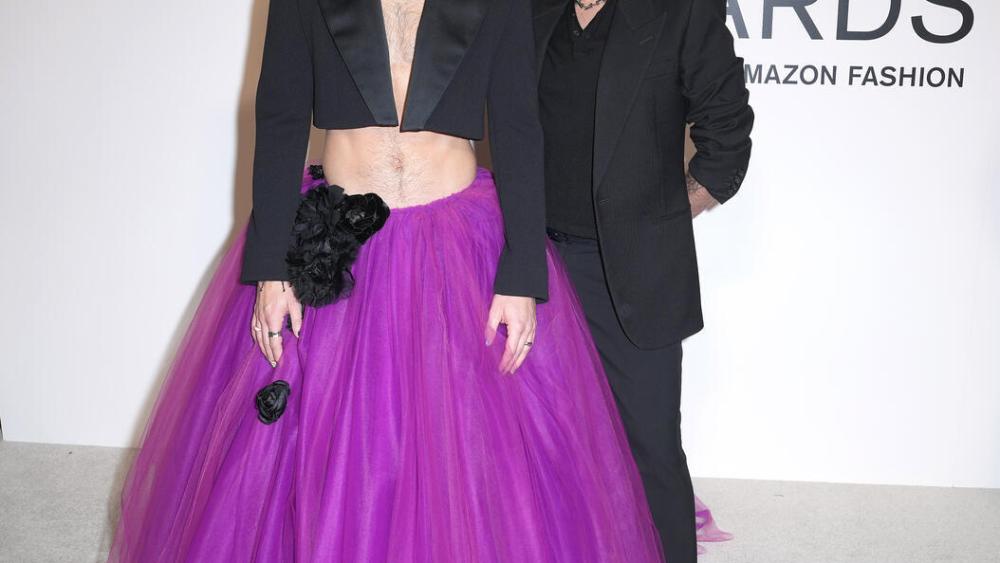 Darren Criss and Christian Siriano at the 2024 CFDA Fashion Awards held at the American Museum of Natural History on October 28, 2024 in New York, New York.