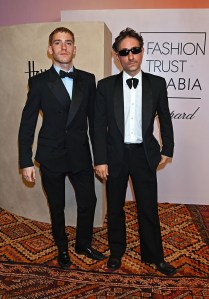 MARRAKESH, MOROCCO - OCTOBER 24: Charles Levai and Kevin Tekinel attend Fashion Trust Arabia 2024 at El Badi Palace on October 24, 2024 in Marrakech, Morocco.

Photo by Dave Benett