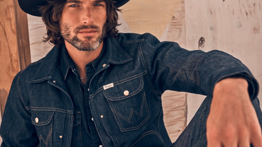 Wrangler launched a men’s collection made with selvedge from the shuttered mill.