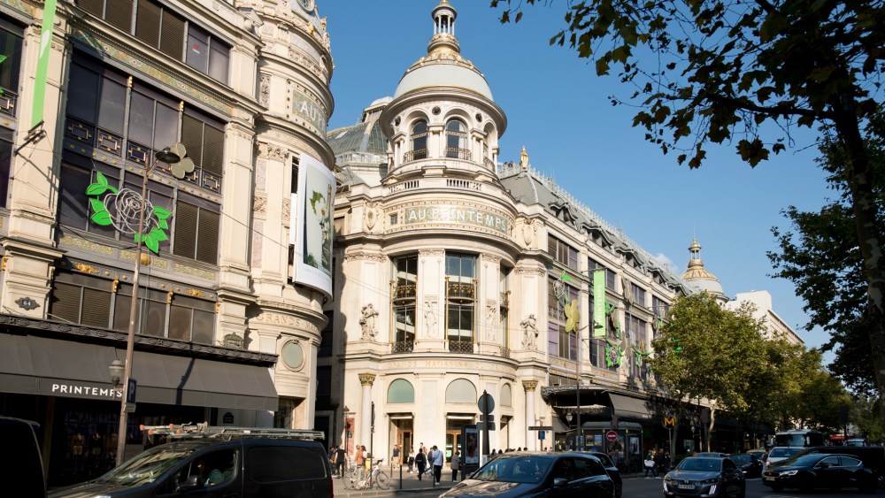 Printemps department store in Paris