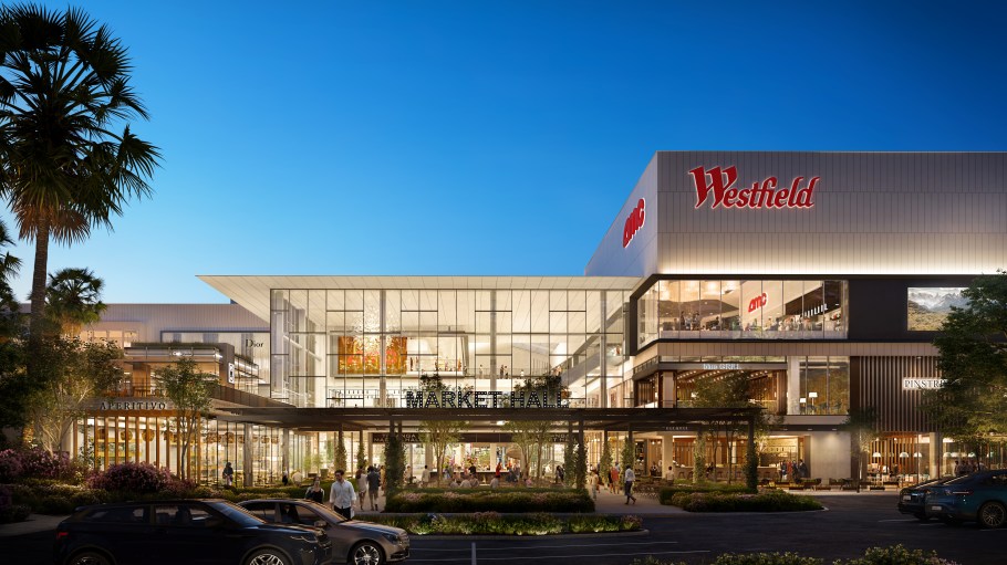 A rendering of the redeveloped and expanded Westfield Topanga mall in L.A.