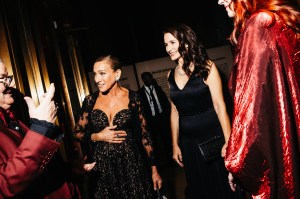 Sarah Jessica Parker and Kristin Davis