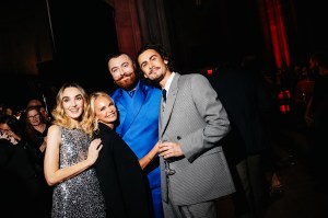Chloe Fineman, Kristin Chenoweth, Sam Smith, and Christian Cowan
