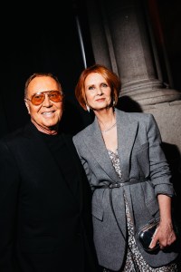 Michael Kors and Cynthia Nixon