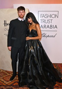 MARRAKESH, MOROCCO - OCTOBER 24: James Blake and Jameela Jamil attend Fashion Trust Arabia 2024 at El Badi Palace on October 24, 2024 in Marrakech, Morocco.

Photo by Dave Benett