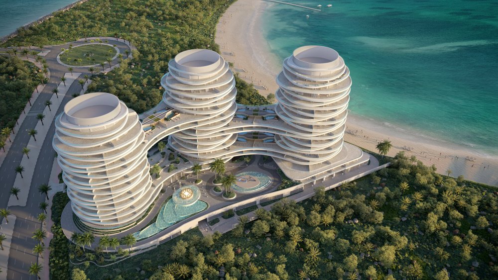 La Mer by ELIE SAAB, a signature development located on the prestigious Al Marjan Island in Ras Al Khaimah, developed by ARTE Developments.
