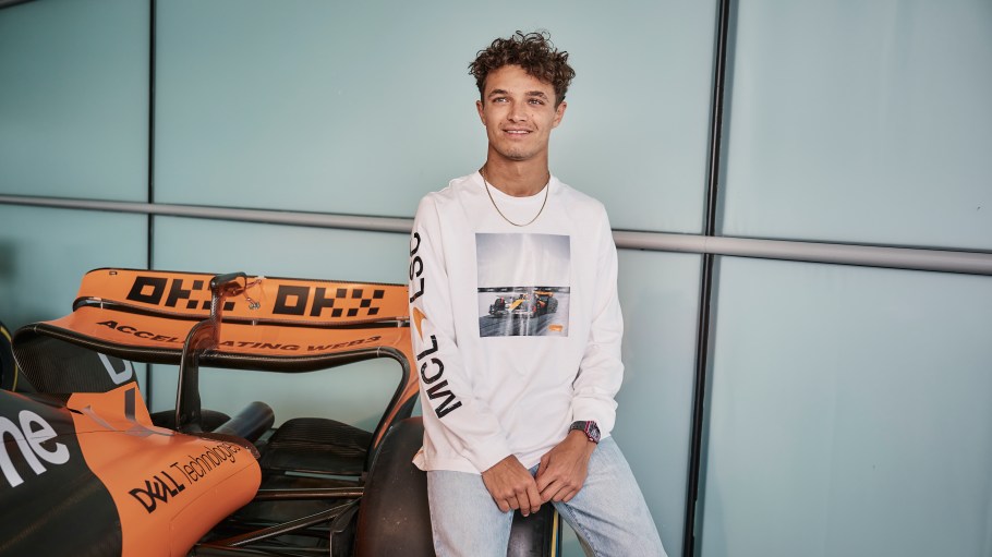 McLaren, Levi's, austin grand prix, Formula 1 drivers Lando Norris and Oscar Piastri star in the campaign imagery, shot in the McLaren headquarters in the U.K.