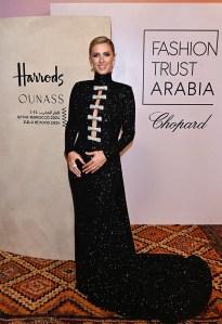 MARRAKESH, MOROCCO - OCTOBER 24: Nicky Hilton Rothschild attends Fashion Trust Arabia 2024 at El Badi Palace on October 24, 2024 in Marrakech, Morocco.

Photo by Dave Benett