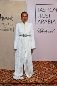 MARRAKESH, MOROCCO - OCTOBER 24: Oumayma El Boumeshouli attends Fashion Trust Arabia 2024 at El Badi Palace on October 24, 2024 in Marrakech, Morocco.

Photo by Dave Benett