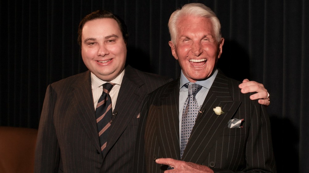Paolo Martorano and George Hamilton