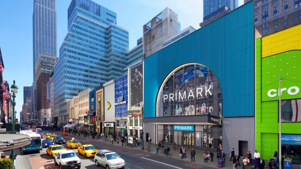 Rendering of the future Primark store on 34th Street.