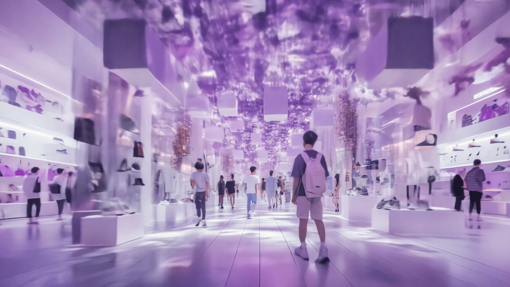 Purple Sign of the Times, a new Milan trade show.