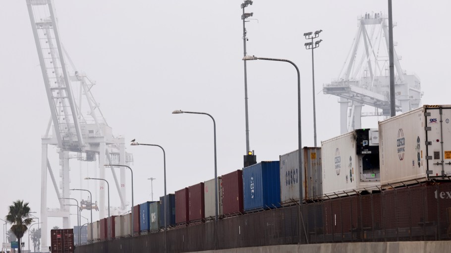 Rail-destined cargo dwell time has seen a massive acceleration in recent months, rising to 9.25 days at the San Pedro Bay Ports' rail yards—a two-year high.