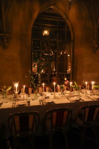 The atmosphere at the SPRWMN Dinner at Chateau Marmont.