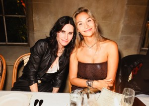 Courteney Cox and Ambre Dahan