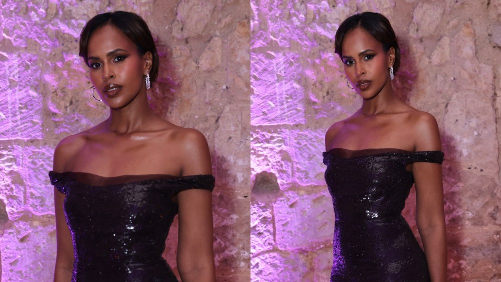 Sabrina Elba attends the The Vine Global Impact Summit Gala on Oct. 26 in Paris.