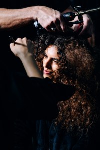 Sun Mizrahi backstage at the Victoria Secret Fashion Show 2024