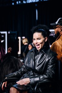 Adriana Lima backstage at the Victoria Secret Fashion Show