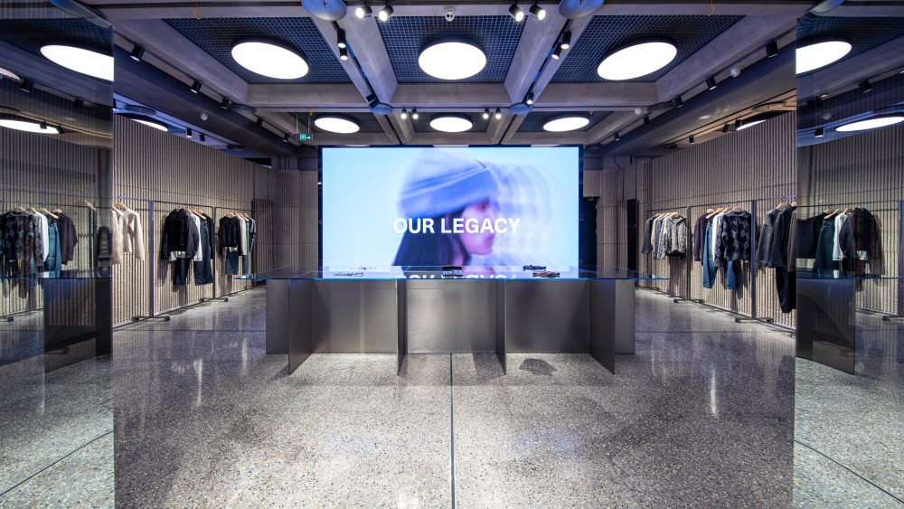 Our Legacy's pop-up at SKP-S in Chengdu.