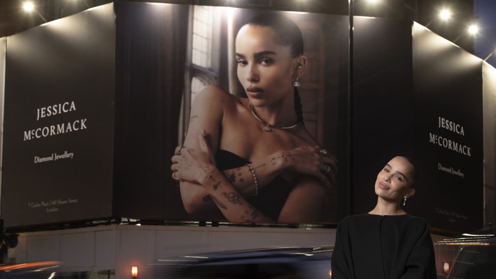 Zoë Kravitz is Jessica McCormack's first brand ambassador.