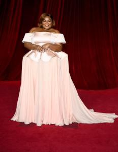 Da'Vine Joy Randolph at the Fourth Annual Academy Museum Gala held at Academy Museum of Motion Pictures on October 19, 2024 in Los Angeles, California.