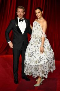 Jaron Varsano, Gal Gadot at the Fourth Annual Academy Museum Gala held at Academy Museum of Motion Pictures on October 19, 2024 in Los Angeles, California.