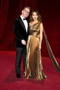 Macaulay Culkin, Brenda Song at the Fourth Annual Academy Museum Gala held at Academy Museum of Motion Pictures on October 19, 2024 in Los Angeles, California.