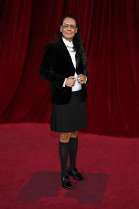 N. Bird Runningwater at the Fourth Annual Academy Museum Gala held at Academy Museum of Motion Pictures on October 19, 2024 in Los Angeles, California.