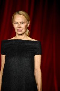 Pamela Anderson at the Fourth Annual Academy Museum Gala held at Academy Museum of Motion Pictures on October 19, 2024 in Los Angeles, California.
