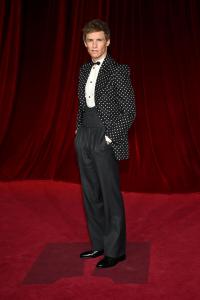 Eddie Redmayne at the Fourth Annual Academy Museum Gala held at Academy Museum of Motion Pictures on October 19, 2024 in Los Angeles, California.