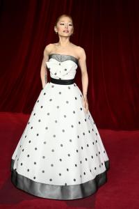 Ariana Grande at the Fourth Annual Academy Museum Gala held at Academy Museum of Motion Pictures on October 19, 2024 in Los Angeles, California.