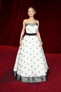 Ariana Grande at the Fourth Annual Academy Museum Gala held at Academy Museum of Motion Pictures on October 19, 2024 in Los Angeles, California.