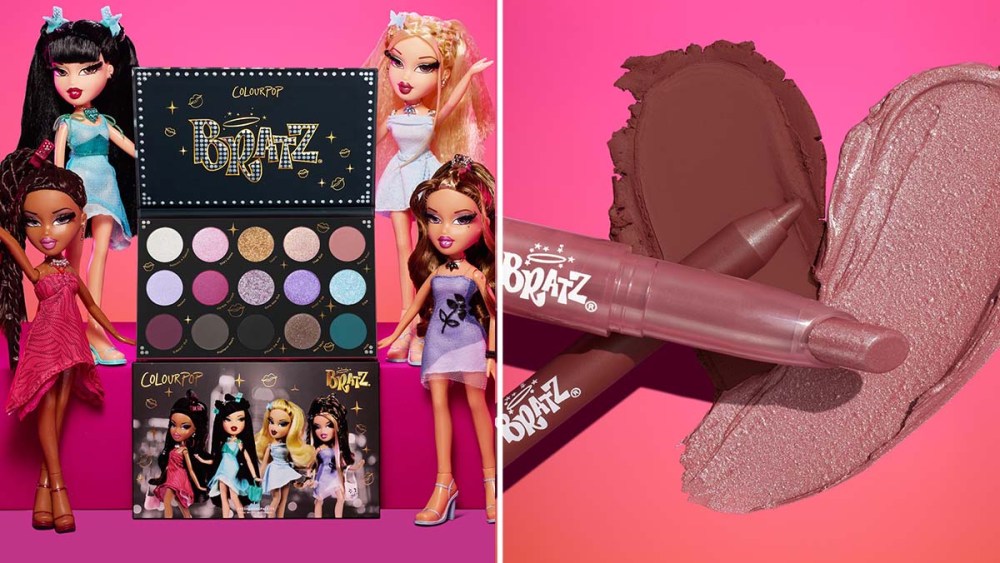 Bratz, Colourpop Cosmetics, bratz x colourpop, nostalgia, makeup, limited edition makeup launch, collector's item, eyeshadow palette, lipstick