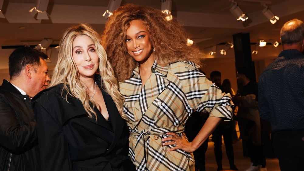 Cher and Tyra Banks