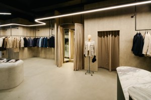 A look inside the Cad & The Dandy men's store dedicated to Ready-to-Wear collection.