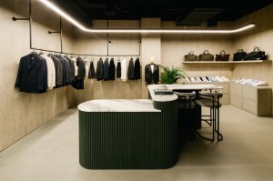 A look inside the Cad & The Dandy men's store dedicated to Ready-to-Wear collection.