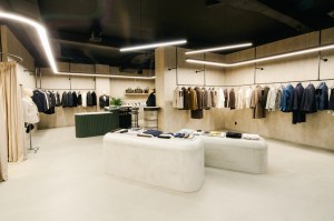 A look inside the Cad & The Dandy men's store dedicated to Ready-to-Wear collection.