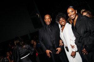 Denzel Washington, LaTanya Richardson Jackson and Olivia Washington