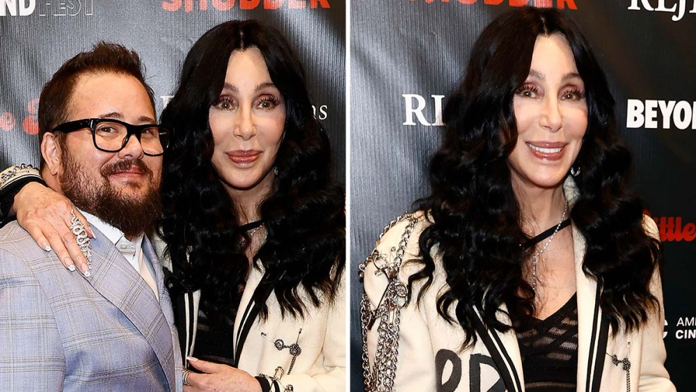 Cher, Chaz Bono, punk, cher's style, chains, safety pins, deconstructed blazer,