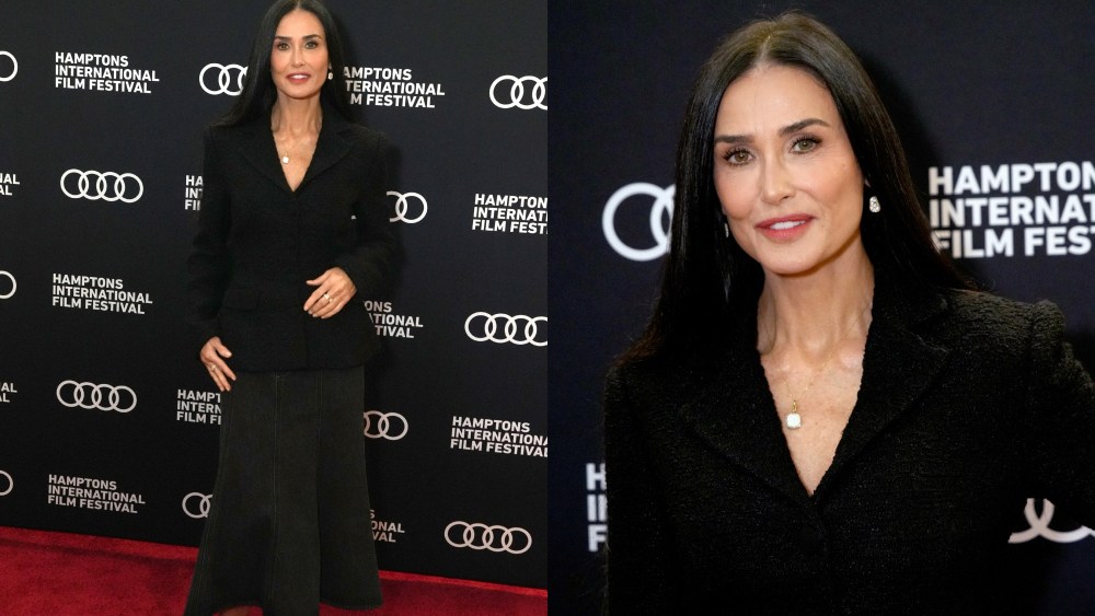 Demi Moore, self-portrait, resort 2025, Hamptons Film Festival