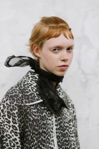 Backstage at Ganni Spring 2025 Ready-to-Wear