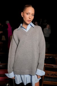 Maria Olympia of Greece and Denmark at Balenciaga RTW Spring 2025