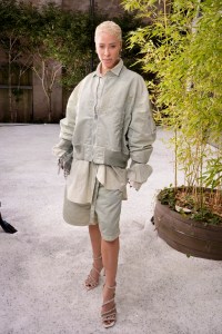 Kennedy Yanko at Sacai RTW Spring 2025
