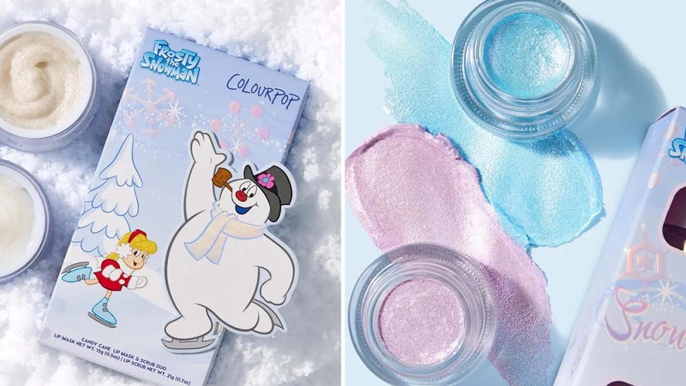 Frosty the Snowman x ColourPop, holiday makeup, limited edition makeup collection, ColourPop collaboration, Christmas gifts