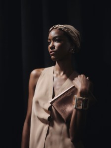 Backstage at Giorgio Armani Spring 2025 Ready-to-Wear Collection