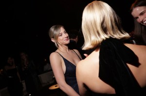 Lili Reinhart at the Giorgio Armani Spring 2025 Ready-to-Wear show