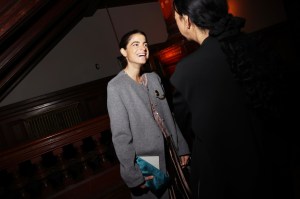 Leandra Medine at the Giorgio Armani Spring 2025 Ready-to-Wear show