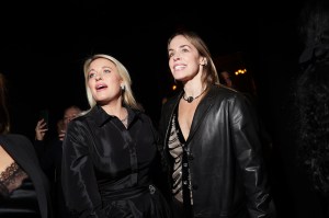 Edie Parker at the Giorgio Armani Spring 2025 Ready-to-Wear show